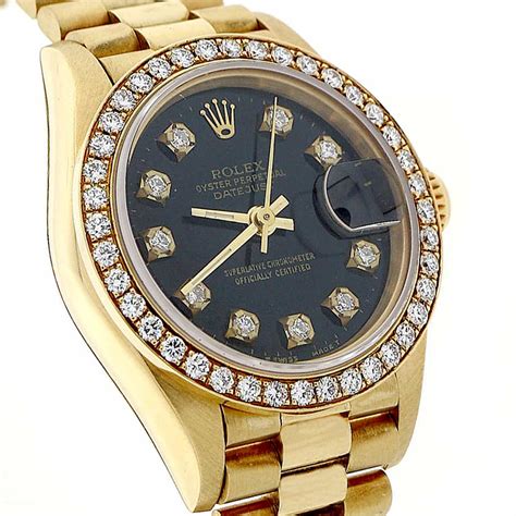 1960 rolex president|18k presidential Rolex diamond bezel.